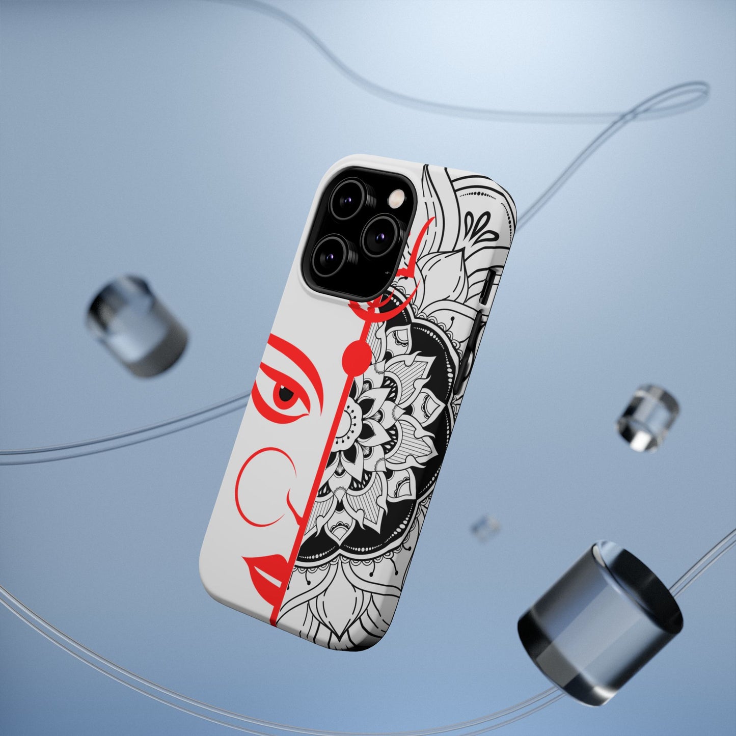 Goddess Durga Mata w/Manala MagSafe® Compatible Tough Case for iPhone