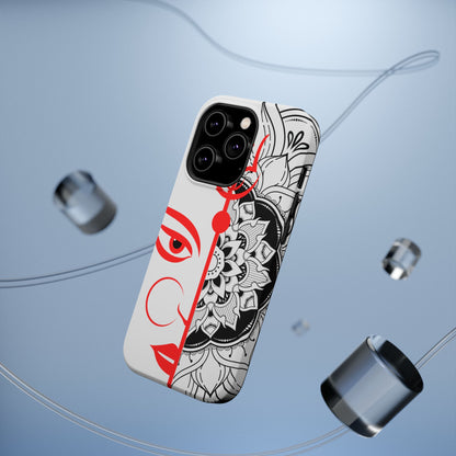Goddess Durga Mata w/Manala MagSafe® Compatible Tough Case for iPhone