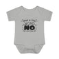 What Is This Word No That You Speak Of? Baby Rib Bodysuit