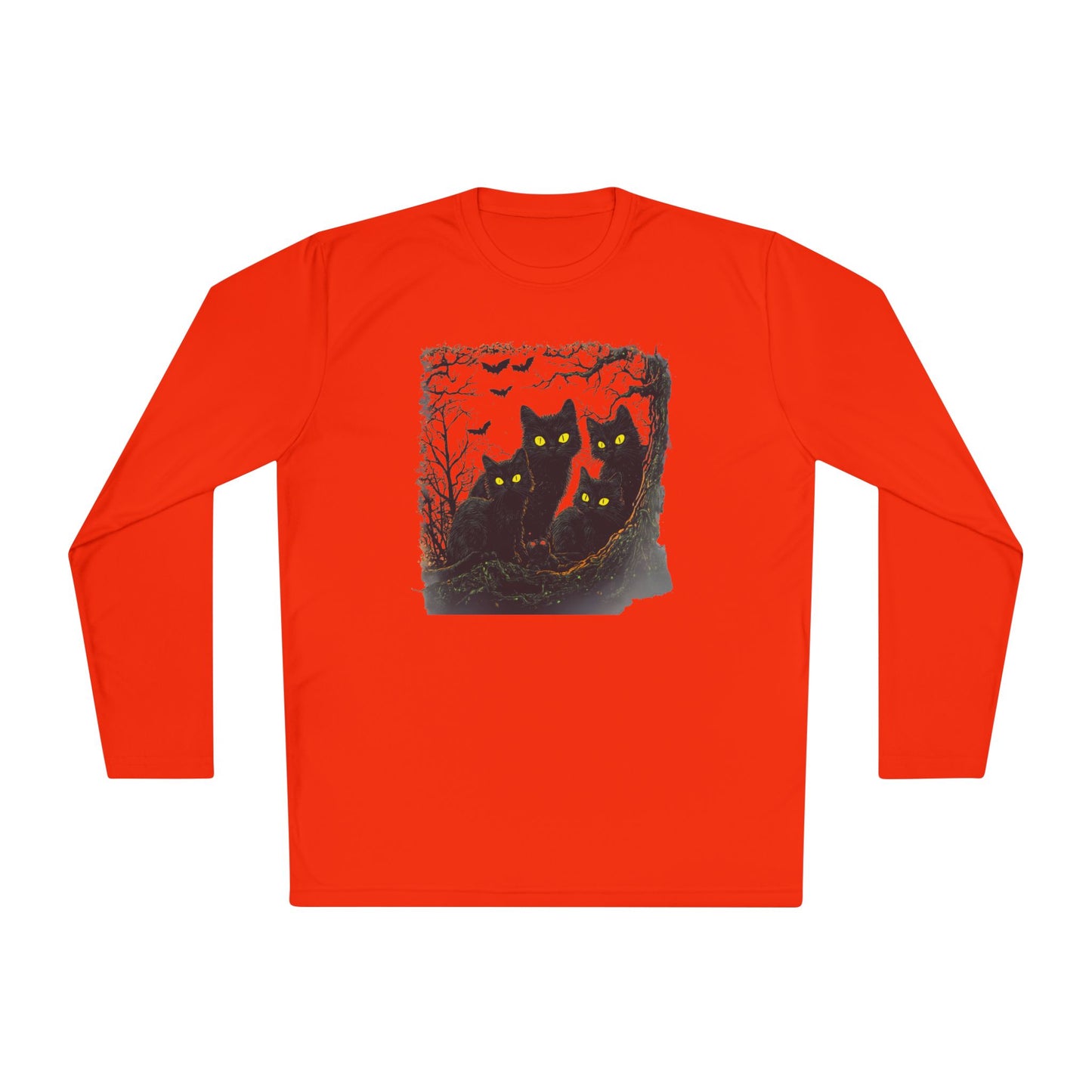 Black Cats Adult Long Sleeve Tee