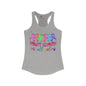 Fight Cancer in All Colors 9 Women's Ideal Racerback Tank