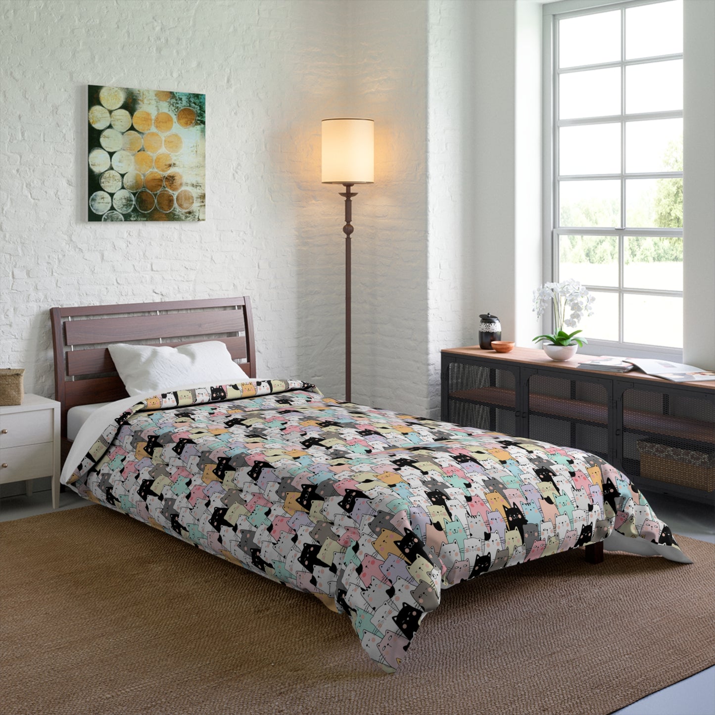 Cartoon Cats Comforter