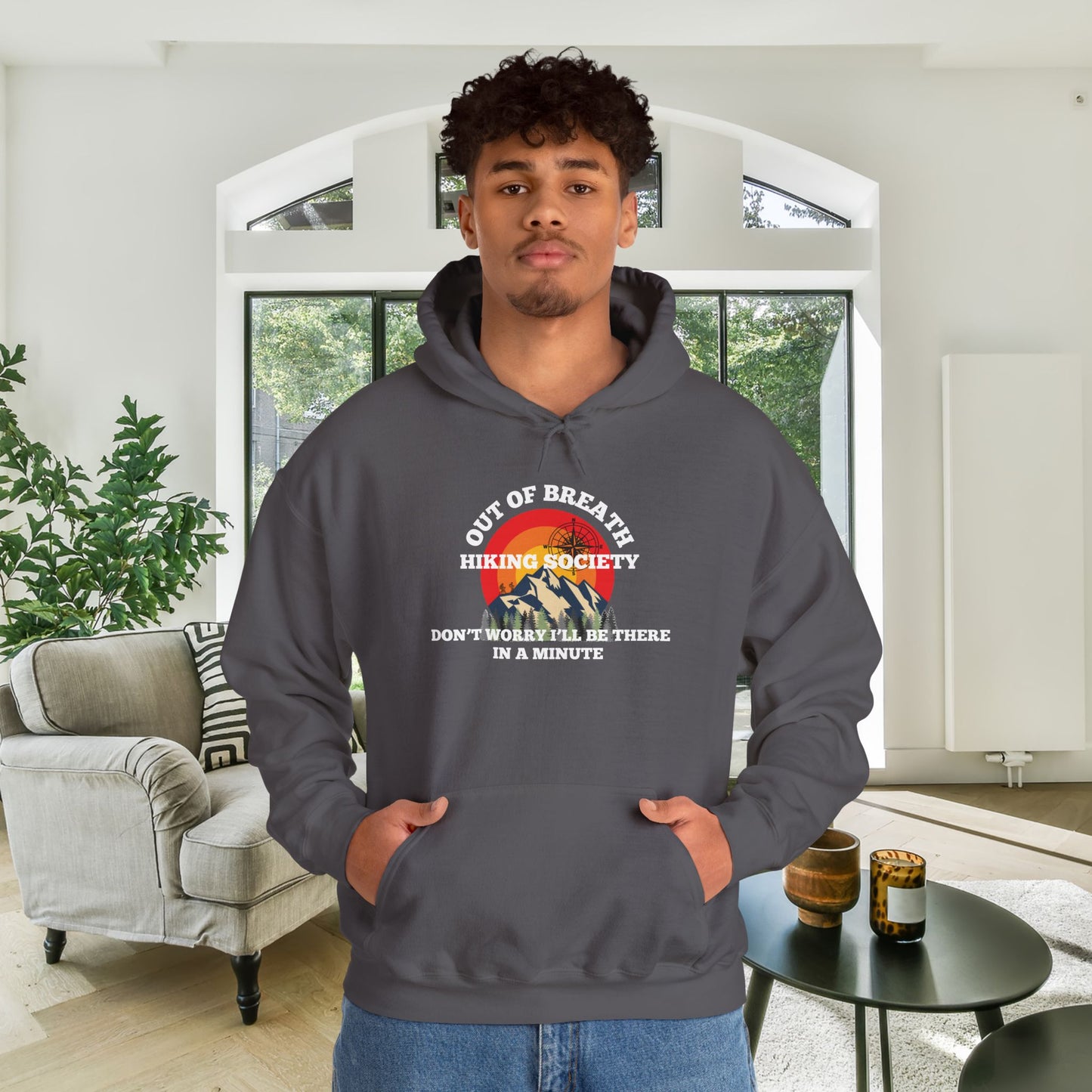 Out of Breath Hiking Society Heavy Blend™ Hooded Sweatshirt