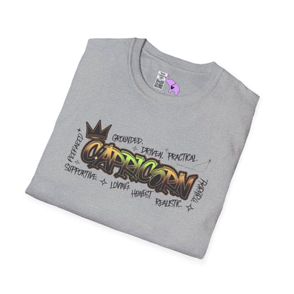 Capricorn Street Art Adult T-shirt