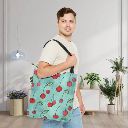 Cherry Jubilee Canvas Tote Bag