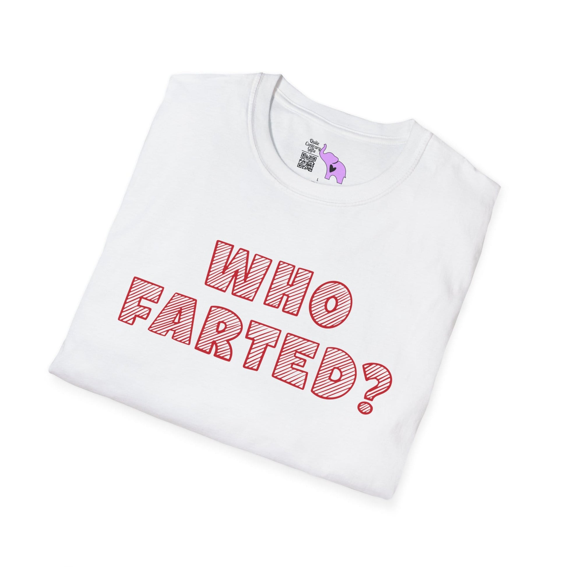 ""Who Farted? Adult T-shirt