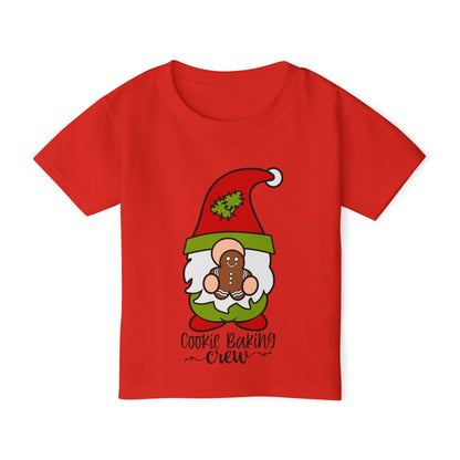 Cookie Baking Crew Gnome Heavy Cotton™ Toddler T-shirt