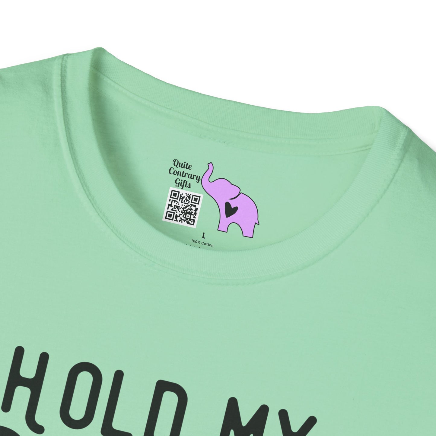 Hold My Drink I Gotta Pet This Dog Adult T-shirt