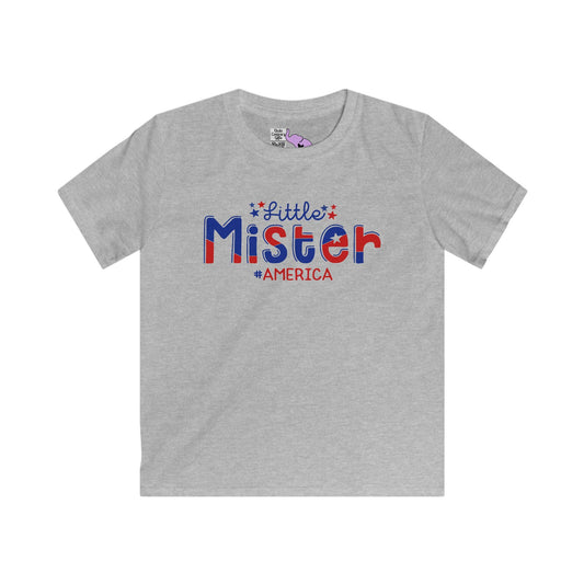 Little Mister America Youth Softstyle Tee