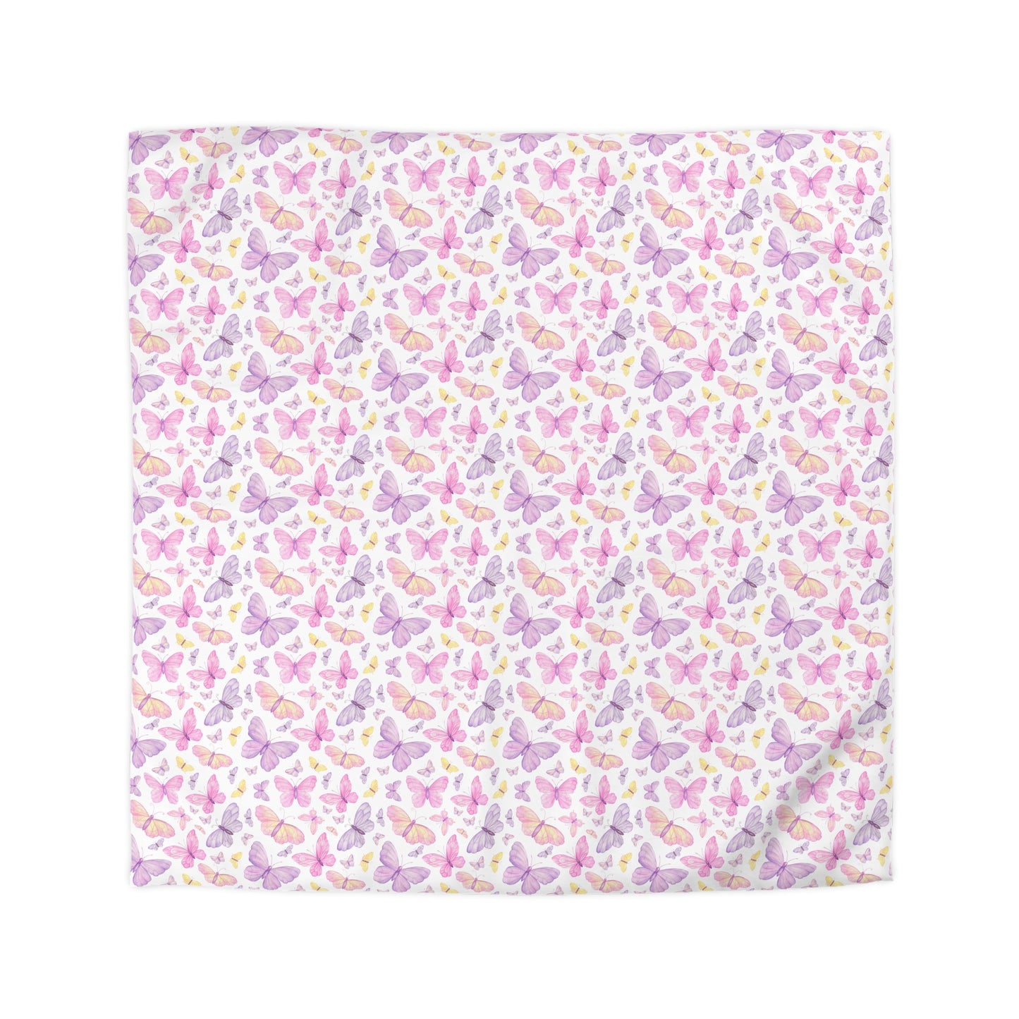 Pastel Butterfly Dreams Duvet Bedding Set