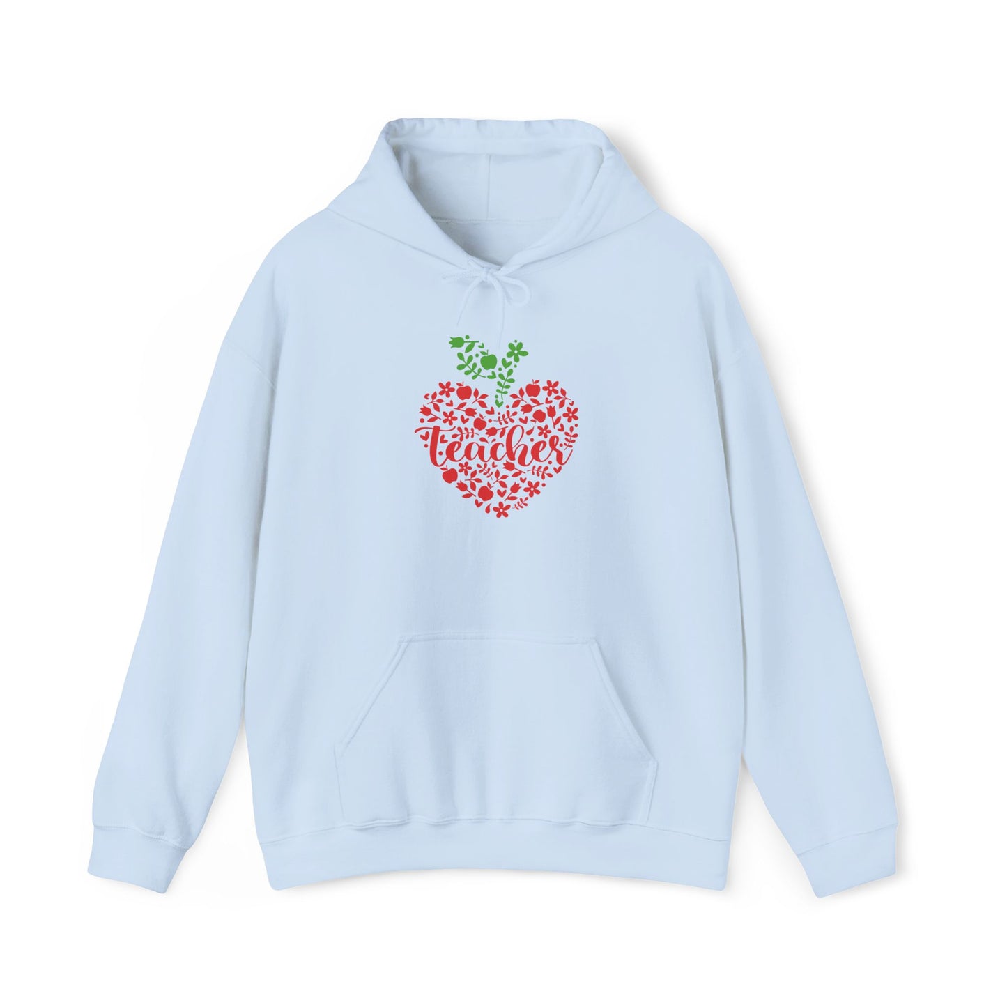 Teacher Heart 1 Heavy Blend™ Hooded Sweatshirt