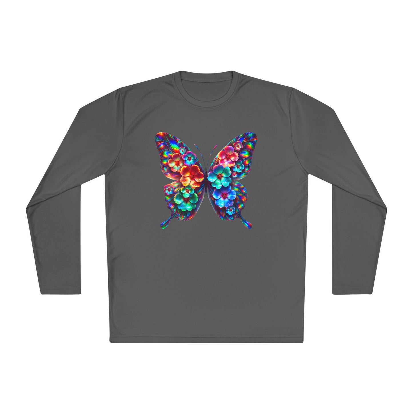 Neon Bloomfly Adult Long Sleeve Tee