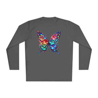 Neon Bloomfly Adult Long Sleeve Tee