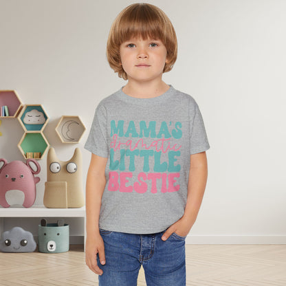 Mama's Dramatic Little Bestie Heavy Cotton™ Toddler T-shirt