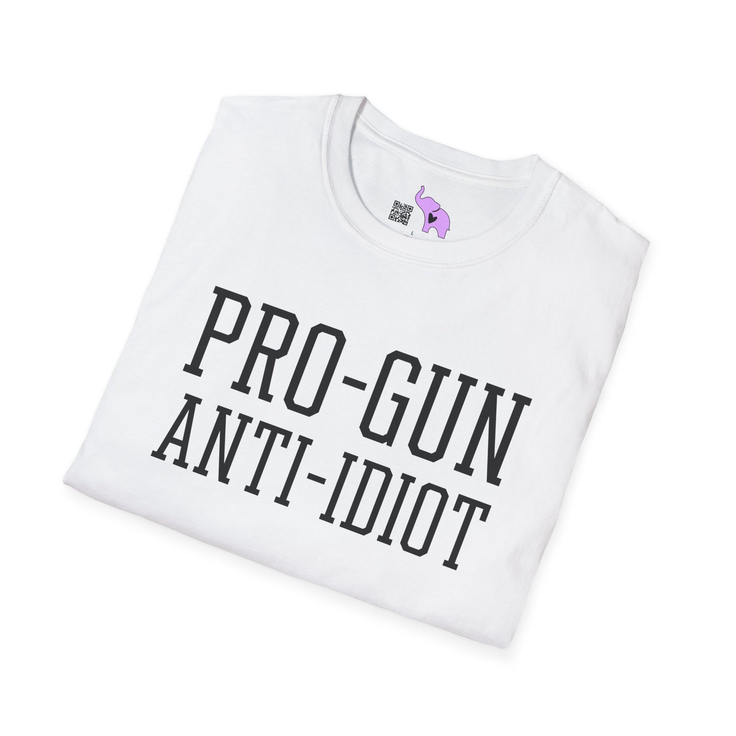Pro-Gun Anti-Idiot Adult T-shirt