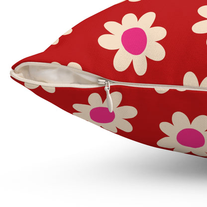 Cupid’s Garden Throw Pillow