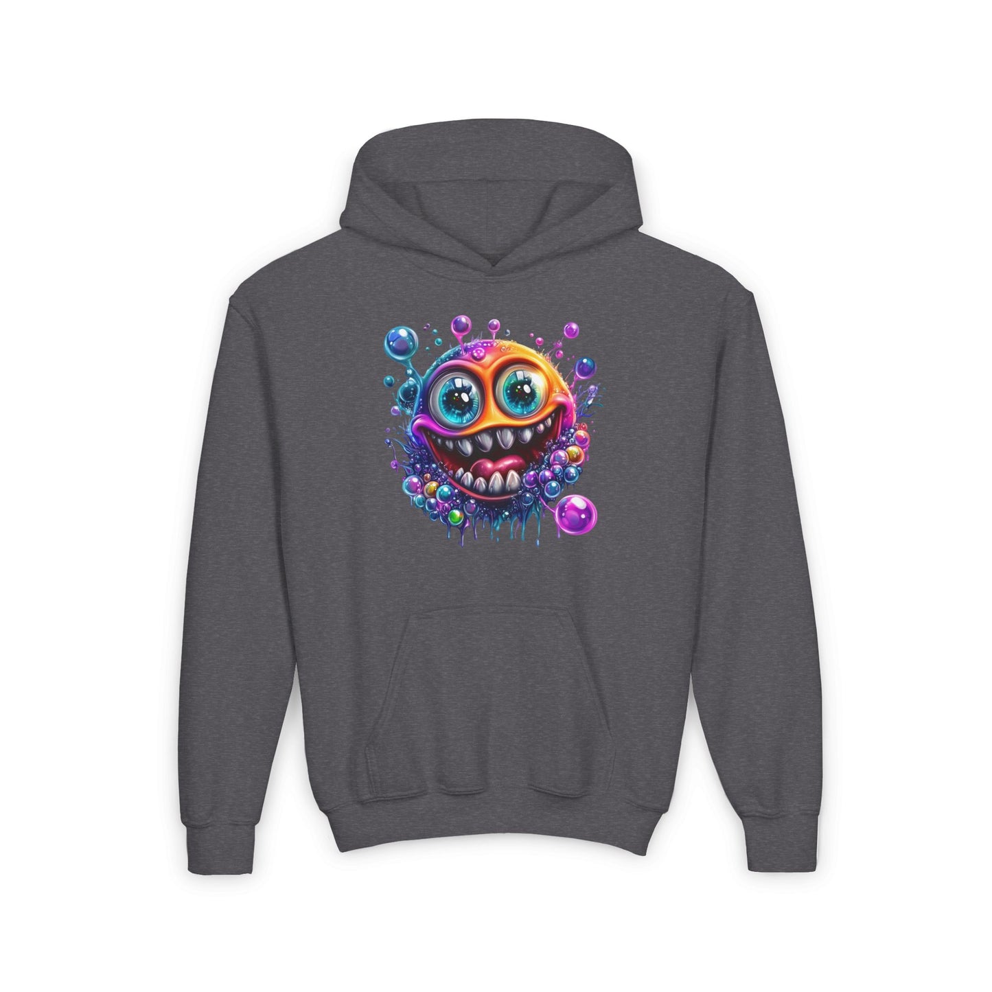Bubbly Monster Youth Heavy Blend Hoodie