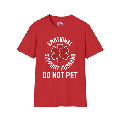 Emotional Support Husband Do Not Pet Adult T-shirt