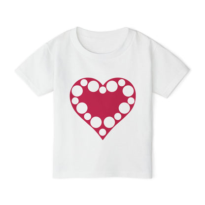 Heart 9 Heavy Cotton™ Toddler T-shirt