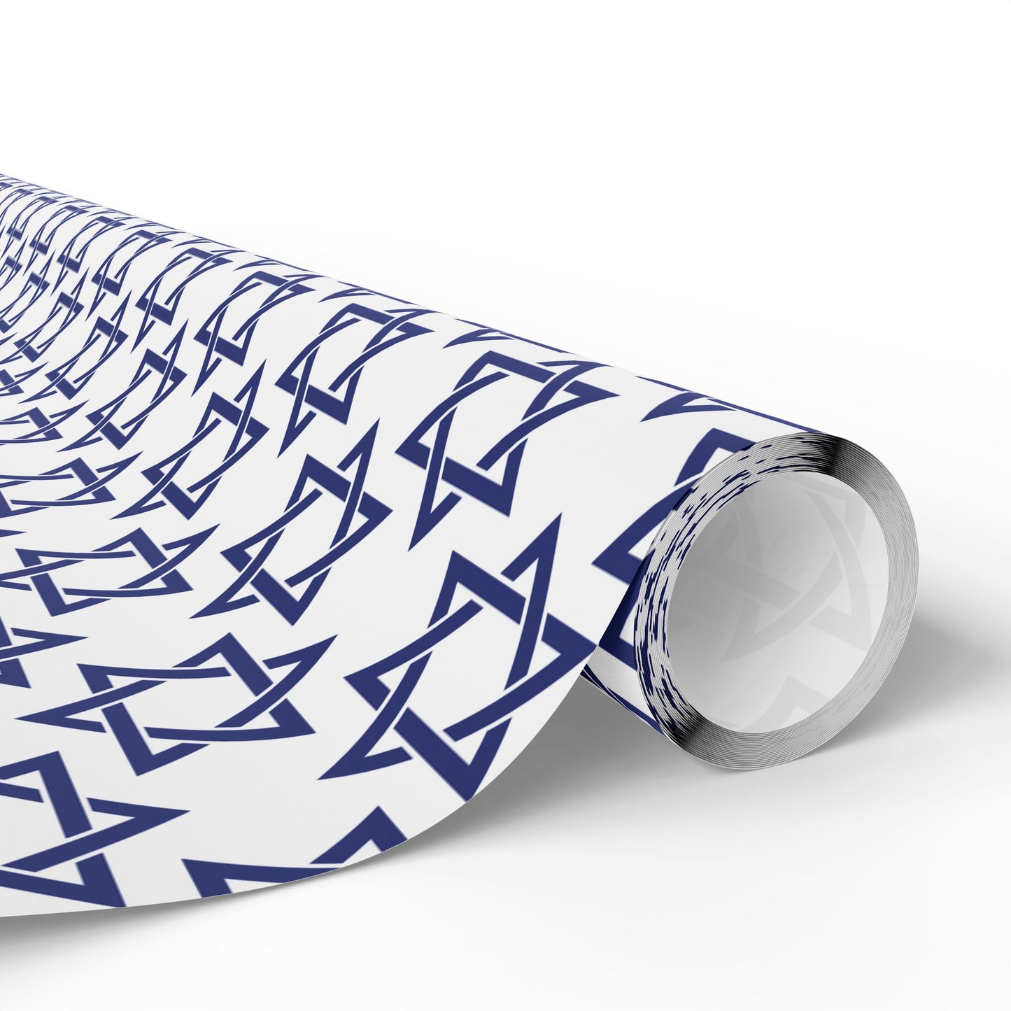 Star of David Hanukkah Wrapping Paper