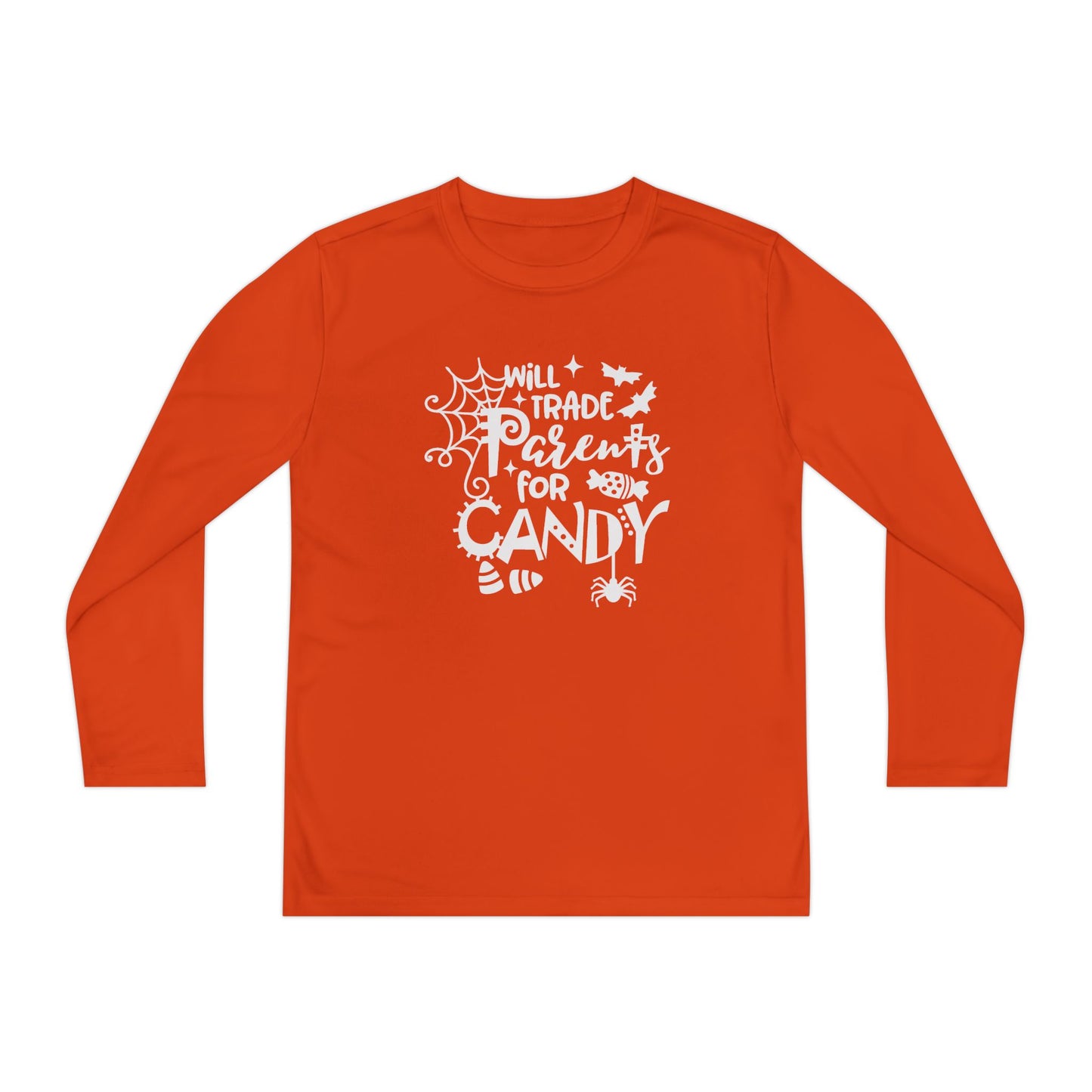 Will Trade Parents For Candy Youth Long Sleeve Tee