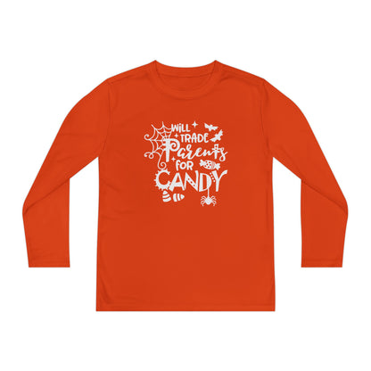 Will Trade Parents For Candy Youth Long Sleeve Tee