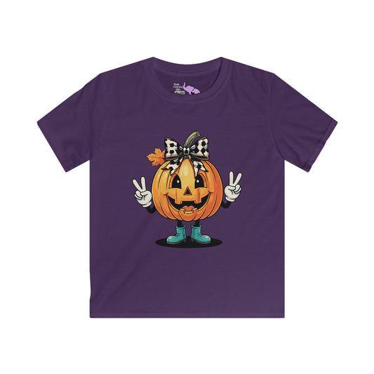 Pumpkin Peace Youth Softstyle Tee
