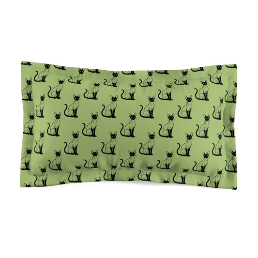 Siamese Charm – Sage Garden Pillow Sham