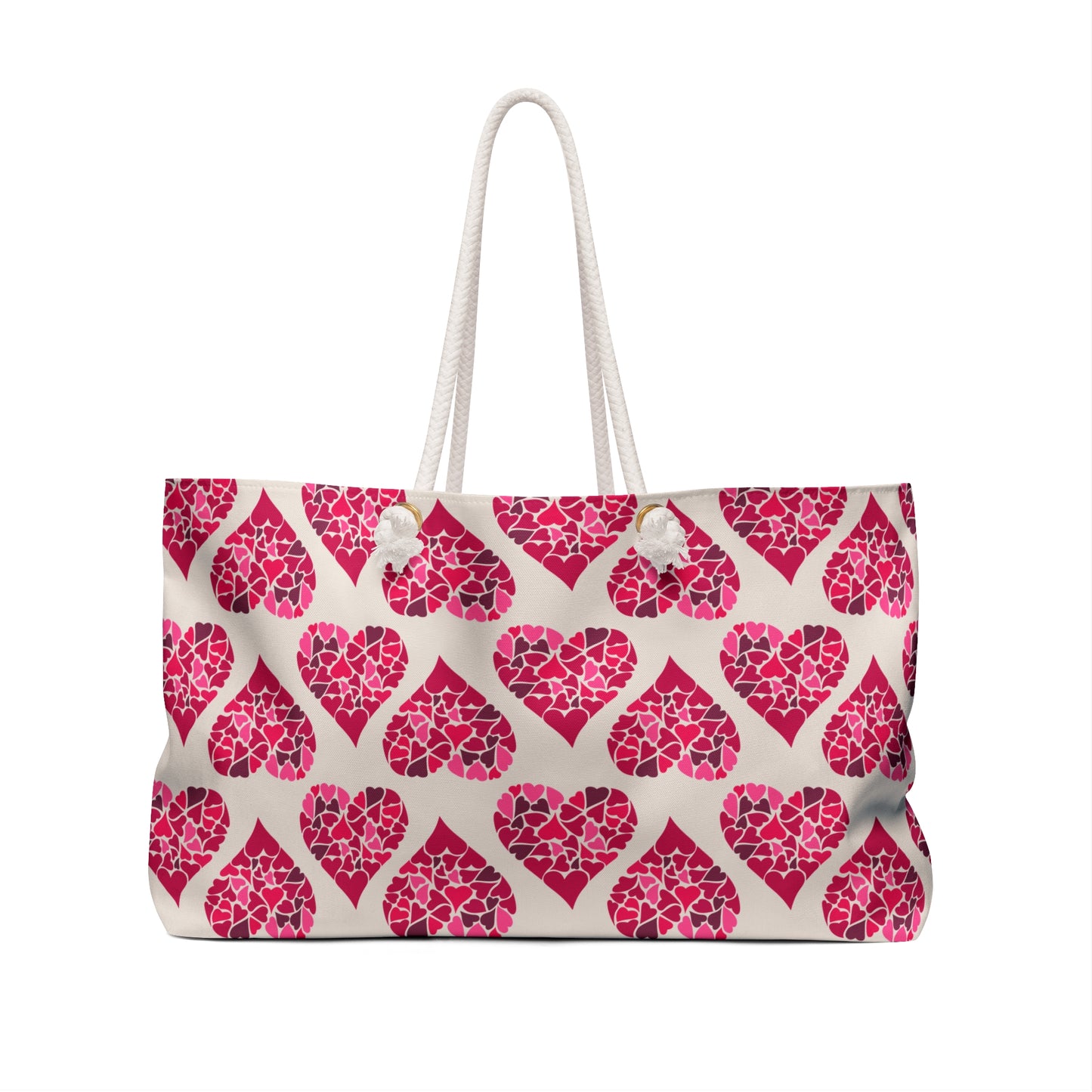 Simple Hearts Weekender Bag