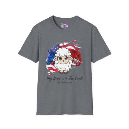 My Hope Is In The Lamb Revelation 7:17 Adult T-shirt