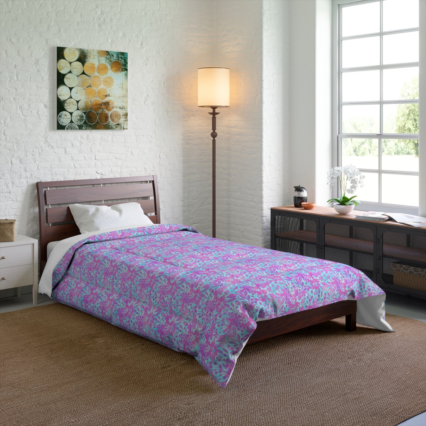 Sweet Berry Bloom Basic Bedding Set