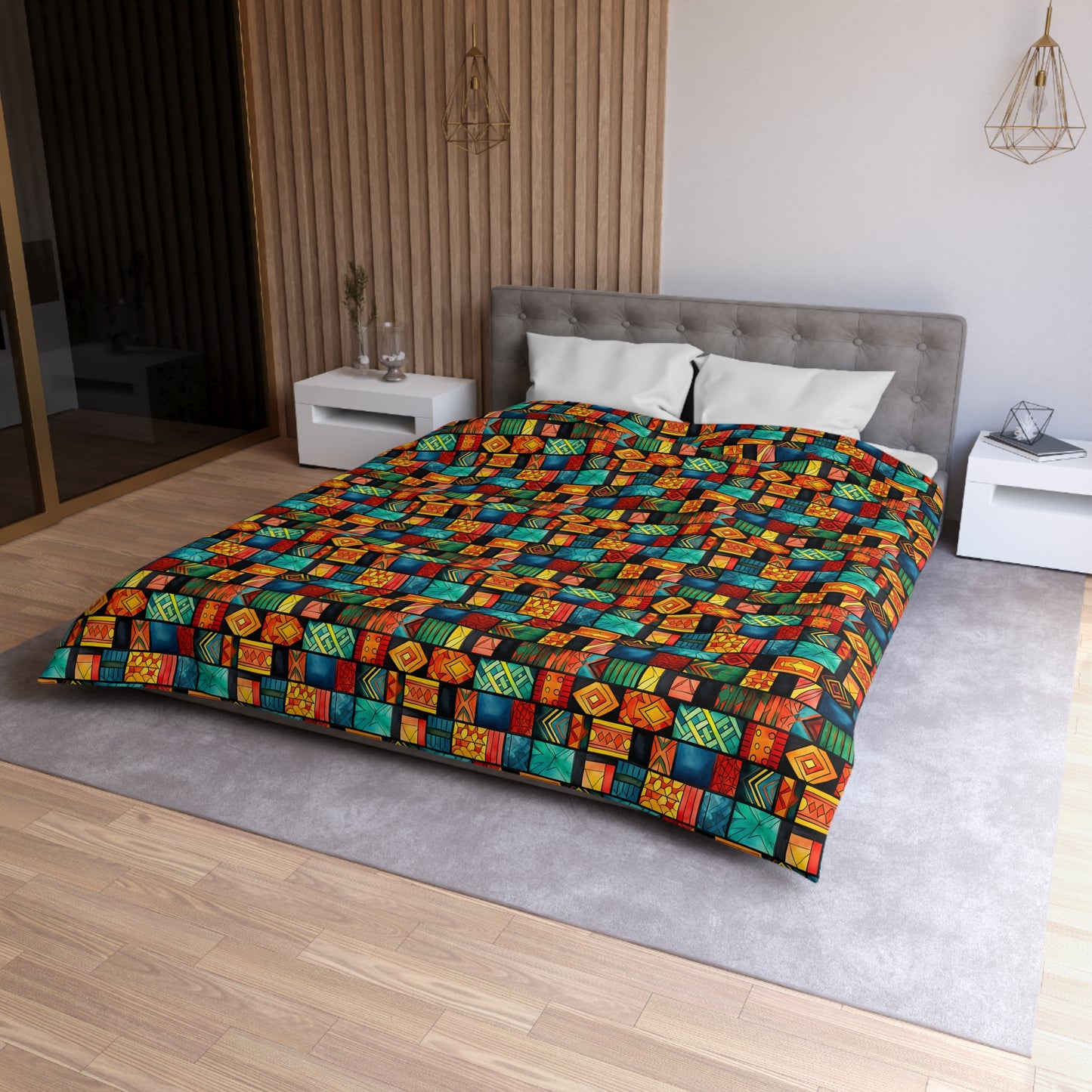 Imani Flow Microfiber Duvet Cover
