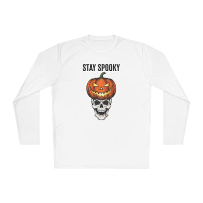 Stay Spooky (Pumpkin/Skull) Adult Long Sleeve Tee