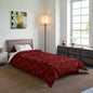 Crimson Noel Garden Comforter