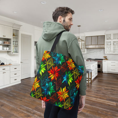 Celebration Mosaic Canvas Tote Bag