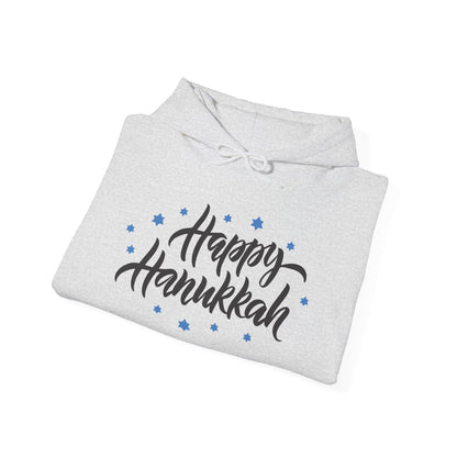 Happy Hanukkah 3 Adult Heavy Blend™ Hooded Sweatshirt