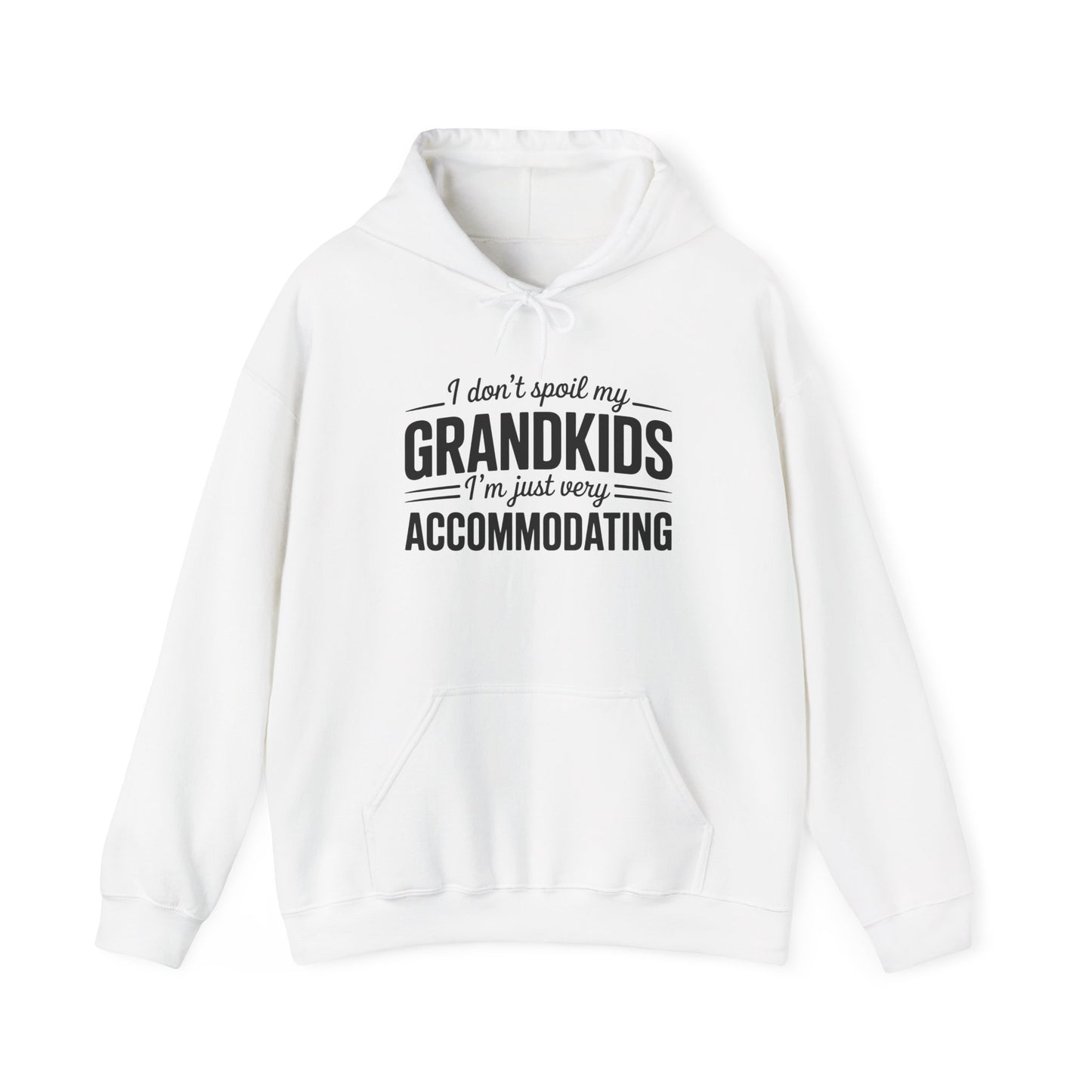 I Don't Spoil My Grandkids I'm Just Very Accommodating Heavy Blend™ Hooded Sweatshirt