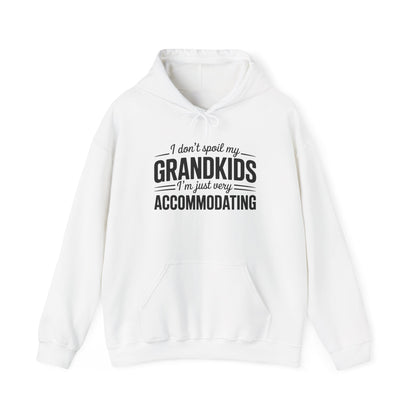 I Don't Spoil My Grandkids I'm Just Very Accommodating Heavy Blend™ Hooded Sweatshirt