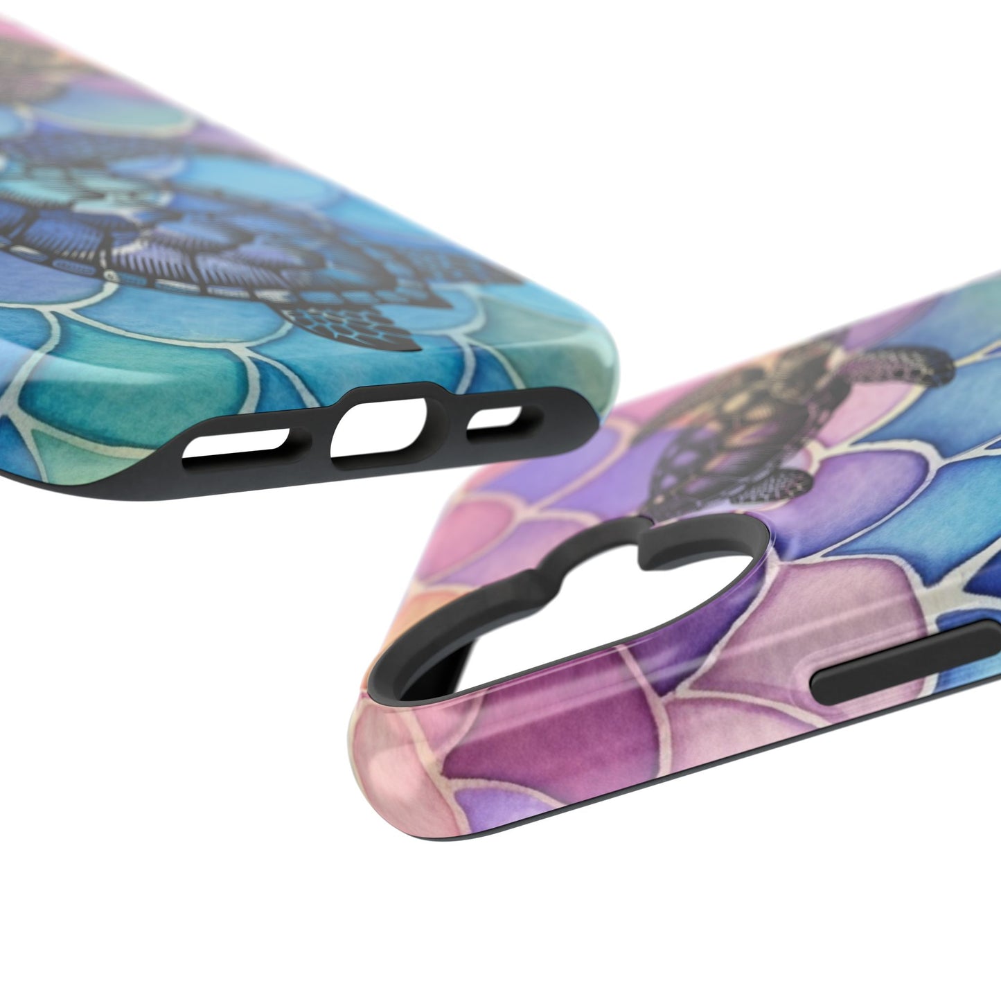 Sea Turtle Silhouette MagSafe® Compatible Tough Case for iPhone