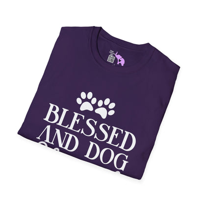 Blessed And Dog Obsessed Adult T-shirt