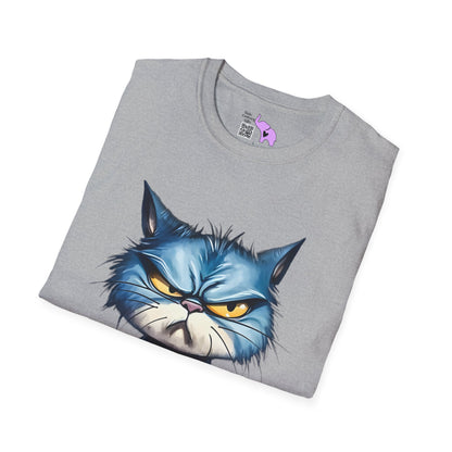 Not Today (Angry Cat) Adult T-shirt