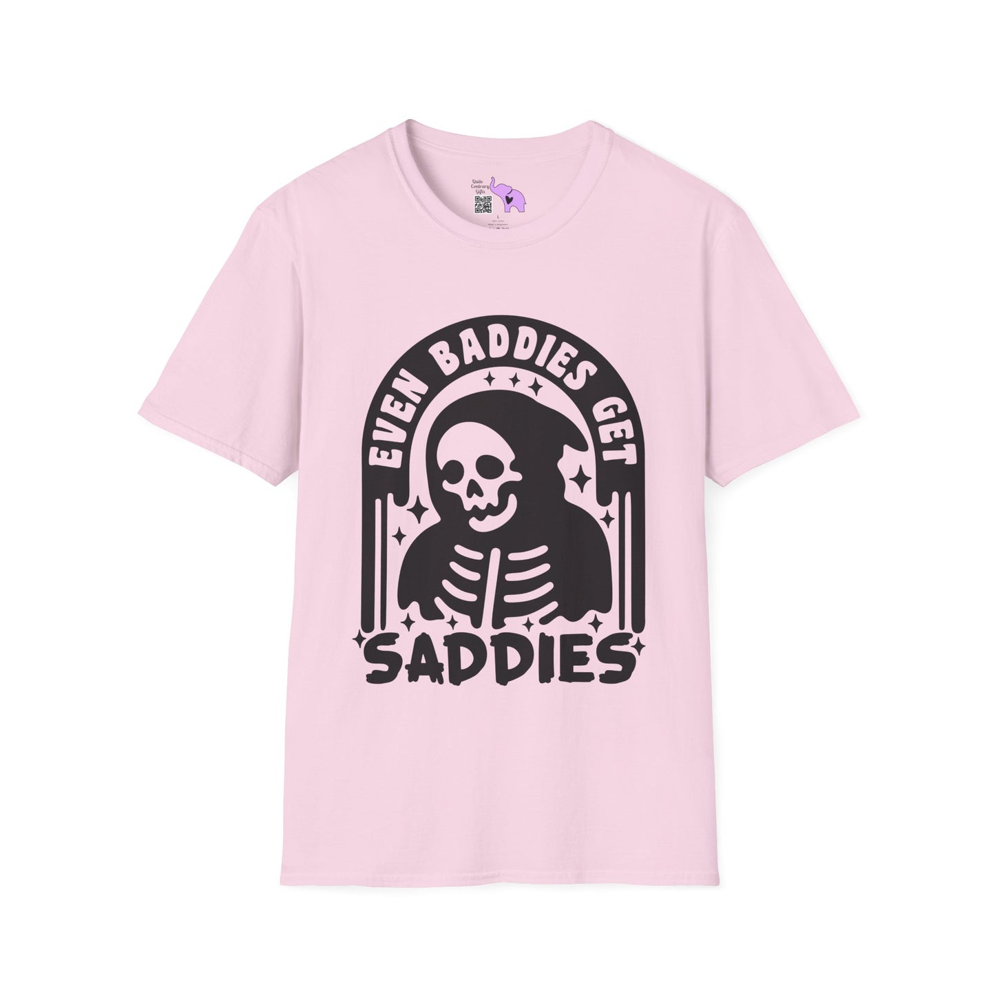 Even Baddies Get Saddies Adult T-shirt