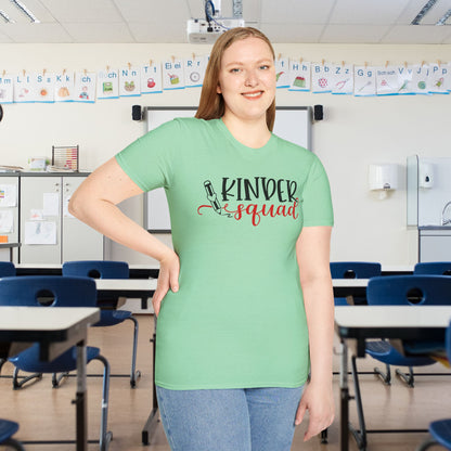 Kinder Squad Adult T-shirt
