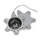 Oh Holy Night Pewter Snowflake Ornament