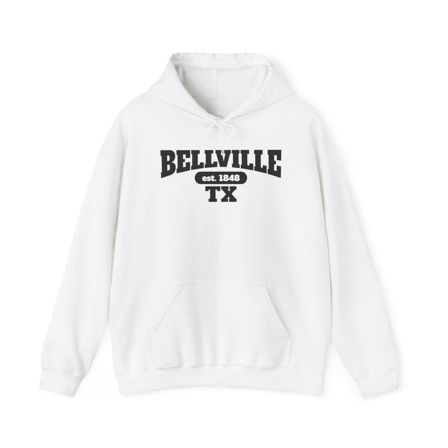 Bellville Texas Est. 1848 Adult Heavy Blend™ Hooded Sweatshirt