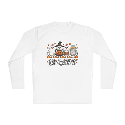 Chick or Treat Adult Long Sleeve Tee