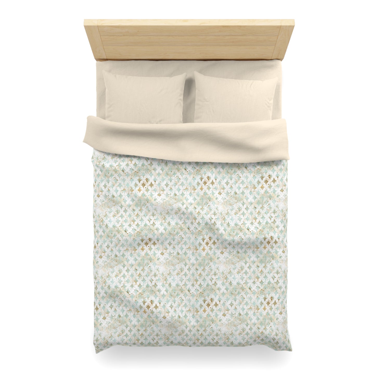Faded Correspondence Duvet Bedding Set