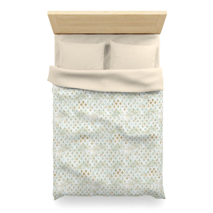 Faded Correspondence Duvet Bedding Set