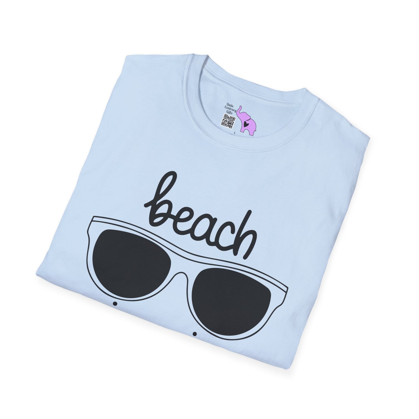 Beach Junkie Adult T-shirt