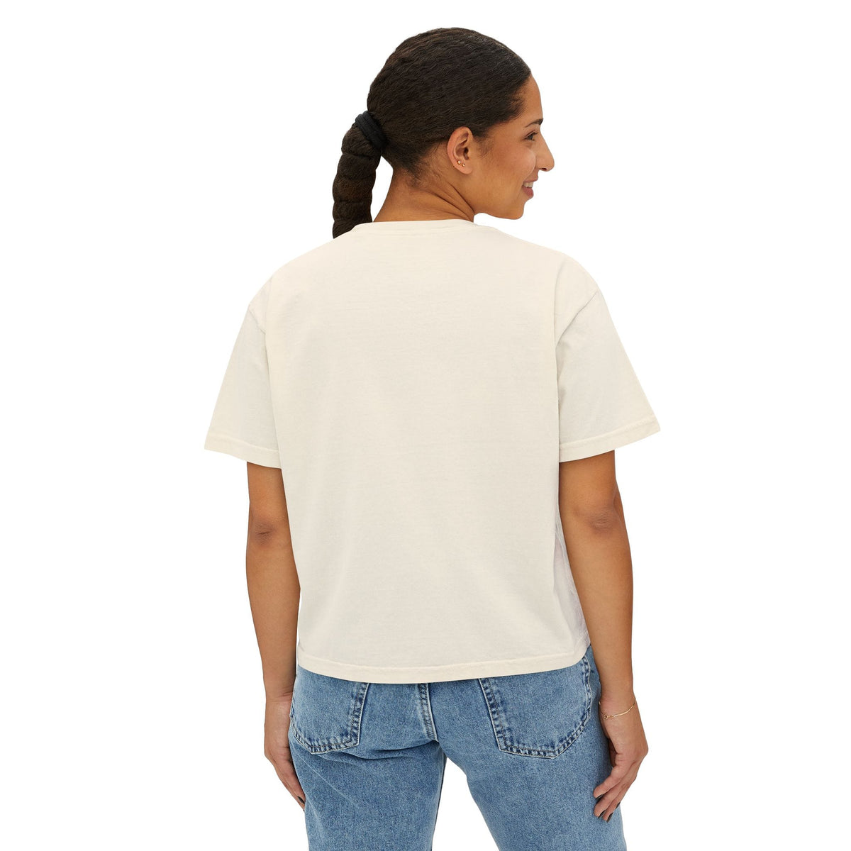 Floral Ribcage Women's Boxy Tee